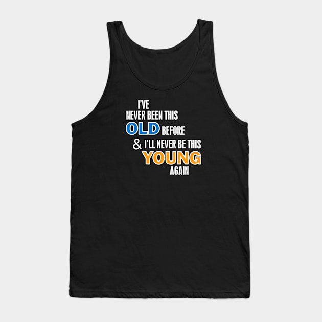 Old Young dark Tank Top by andyjhunter